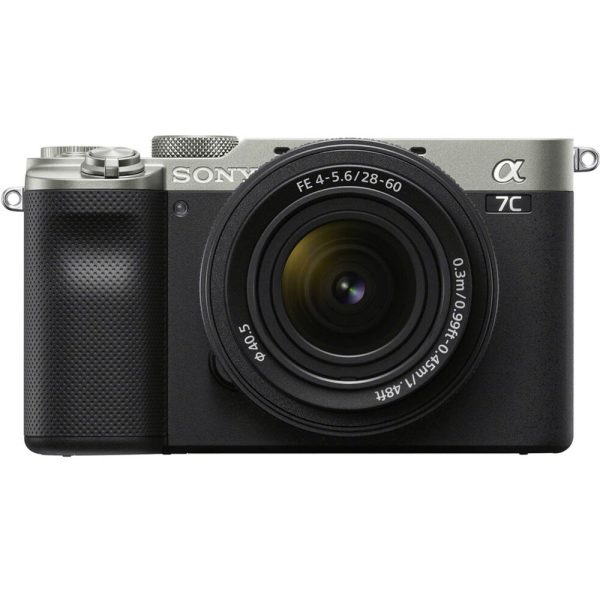 دوربین عکاسی بدون آینه سونی Sony Alpha a7C Mirrorless with 28-60mm (Silver)